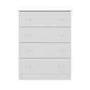 Ver imagem 7 de Cômoda Infantil 65cm com 4 Gavetas Encanto Multimóveis Mp4427 Branco
