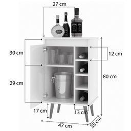 Buffet Cantinho para Café com Adega - 5