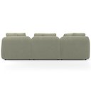 Ver mais imagens de Sofá 4 Lugares com Chaise Direito Sala Living 288cm Arlo F04 Bouclê Oliva - Lyam Decor