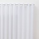 Ver imagem 3 de Cortina 4,00x2,30 Sala Quarto Cozinha Voil Forro Blackout:xadrez Branco