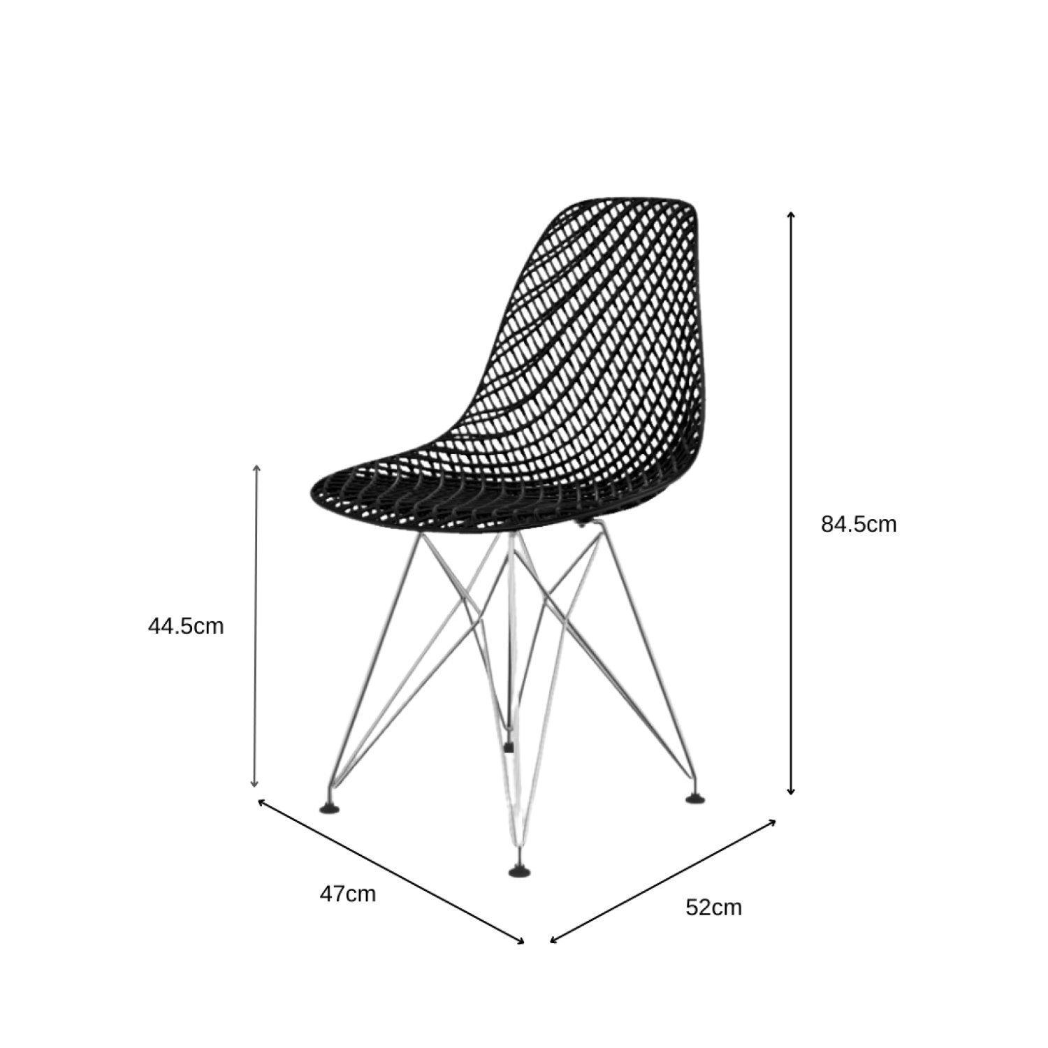 Cadeira Eames Maglia PP Eiffel  - 3