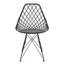 Ver imagem 3 de Cadeira para Sala de Jantar Kayla PP Eiffel