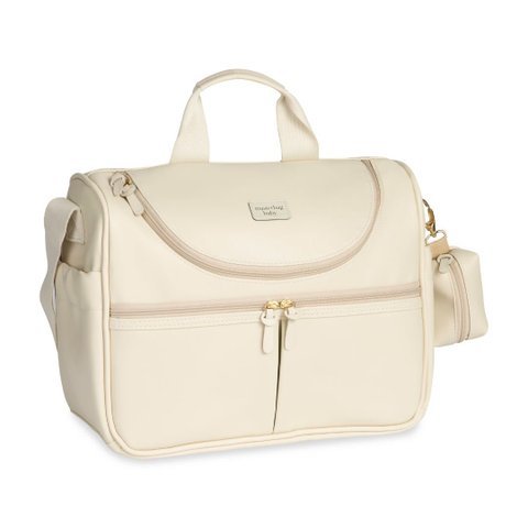BOLSA NINA TÉRMICA BORBOLETAS MARFIM MASTERBAG BABY Bolsa Maternidade