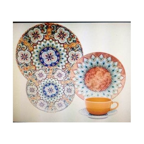 Ap. de Jantar/cha 30pcs Castelo Oxford