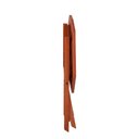 Ver imagem 4 de Mesa Dobrável Oitavada Ipanema Mestra Móveis 120cm Largura Madeira Maciça Polisten Jatobá 74cm (