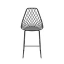 Ver imagem 4 de Banqueta para Cozinha 106,5cm Kaila Quad Preto
