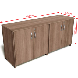 Armário Baixo para Escritório com 4 Portas - 2