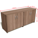 Ver imagem 2 de Armário Baixo para Escritório com 4 Portas