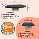 Ver imagem 3 de Kit com Prateleira e 04 Degraus Pet Gatos Escada Playground