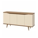 Ver imagem 1 de Buffet para Sala 4 Portas Off White Noce Casa D