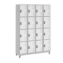 Ver imagem 1 de Armário Roupeiro Aço 16 Portas 191×130×41cm Volume C/ Tranca Cor:branco