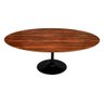 Mesa Saarinen Oval Pau Ferro 135x90cm - Base Preta mgsaarinen - 1