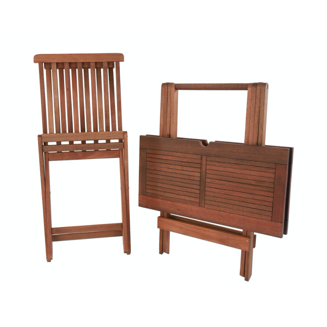 Conjunto Mesa e 4 Cadeiras Dobráveis Artek com Furo Ombrelone - 3