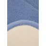 Tapete de Banheiro Super Soft Camesa Antiderrapante Macio Azul - 3