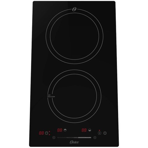 Cooktop Indução 2 Bocas Oster Touch Screen 2em1 Otop202-220v