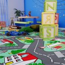 Ver imagem 3 de Piso Vinilico em Manta Semi-brilhoso Ambiente Infantil 2,5mm Auto Pista 20m²
