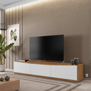 Ver imagem 1 de Rack Eros 180 cm Cor:Cedro/Branco