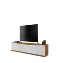Ver imagem 1 de Rack Eros 180 Cm Cor:cedro/branco