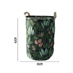 Cesto Organizador Multiuso Para Brinquedos Roupas Suja Dobrável 42Ax35D - 3