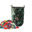 Ver imagem 2 de Cesto Organizador Multiuso para Brinquedos Roupas Suja Dobrável 42ax35d