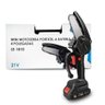 Mini Motosserra Elétrica a Bateria Potente Bivolt 21v - 1