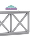 Ver imagem 2 de Grade de Proteção 50cm Casatema MadeiraOriginals Cinza