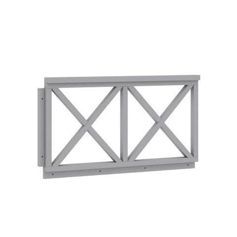 Grade de Proteção 50cm Casatema MadeiraOriginals Cinza