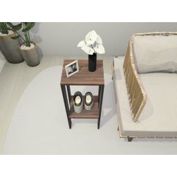 Mesa Alta, Mesa de Canto, Mesa de Apoio, Mesa de Bebedouro, Mesa Lateral Sala/quarto/cozinha - 2