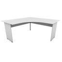 Ver imagem 4 de Mesa Escrivaninha em L 160cm X 60cm Pés Painel F5 Office