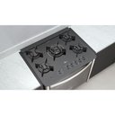 Ver imagem 4 de Fogão Fischer Gran Cheff de Embutir 5 Bocas Mesa de Vidro Com Dourador 110L Silver 220V 28550-65541
