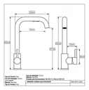 Ver imagem 2 de Torneira Fria Cozinha Pia, Mesa Bancada Aço Escovado Fc-150