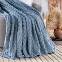 Ver imagem 3 de Cobertor Queen Marshmallow Manta Flannel Ultrasoft - Mirtilo