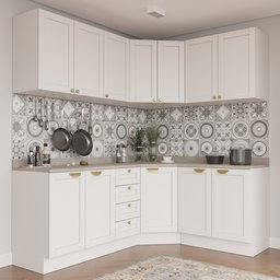 Cozinha Modulada 6 Peças com Tampo 3 Aéreos e 3 Balcões Arizona CabeCasa MadeiraMadeira - 2