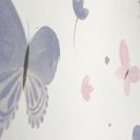 Ver imagem 3 de Papel de Parede Infantil Borboletas Lilás e Rosa Vinilico Lavável+cola para Aplicação