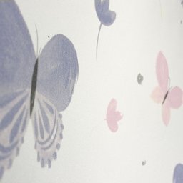 Papel de Parede Infantil Borboletas Lilás e Rosa Vinilico Lavável+cola para Aplicação - 3