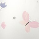 Ver imagem 6 de Papel de Parede Infantil Borboletas Lilás e Rosa Vinilico Lavável+cola para Aplicação