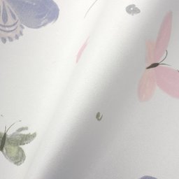 Papel de Parede Infantil Borboletas Lilás e Rosa Vinilico Lavável+cola para Aplicação - 4