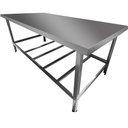 Ver imagem 2 de Mesa de Manipulação Inox Slim Cefaz 145x55CM MSIS-20