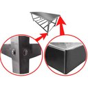Ver imagem 3 de Mesa de Manipulação Inox Slim Cefaz 145x55CM MSIS-20