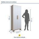 Ver imagem 4 de Armário Multiuso 2 Portas Natal Branco