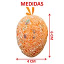 Ver imagem 5 de Kit 20 Ovos Pendentes de Páscoa Coloridos Enfeite Decorativo