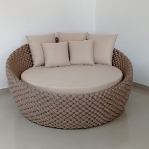 Chaise em Tricô Naval MÓVEIS E LAZER