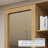 Armário Multiuso 1 Porta com Espelho João Pessoa   - 8