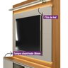 Estante Ripado Rack com Painel Ripado para TV até 75 Polegadas com Led Guararapes Linea Brasil - 10