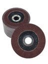 Ver imagem 3 de 10 Peças Disco Flap Curvo 4.1/2 115mm Metais Ferrosos Grão 50 Stein
