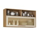 Ver imagem 7 de Armário Aéreo 120cm com Vidro Salvador 