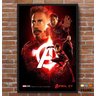 Quadro Pôster Filme Filme Vingadores Guerra Infinita M5 60x90 - 3