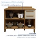 Ver imagem 6 de Balcão 120cm 3 Portas 2 Gavetas Salvador