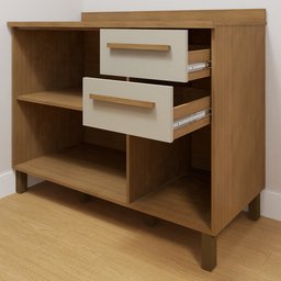 Balcão 120cm 3 Portas 2 Gavetas Salvador - 8