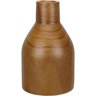 Vaso Decorativo Enfeite Casa Home&co Madeira 25x15x15cm Natural - 1